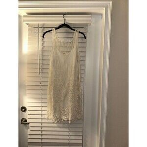 Free people lace white mini dress nwt